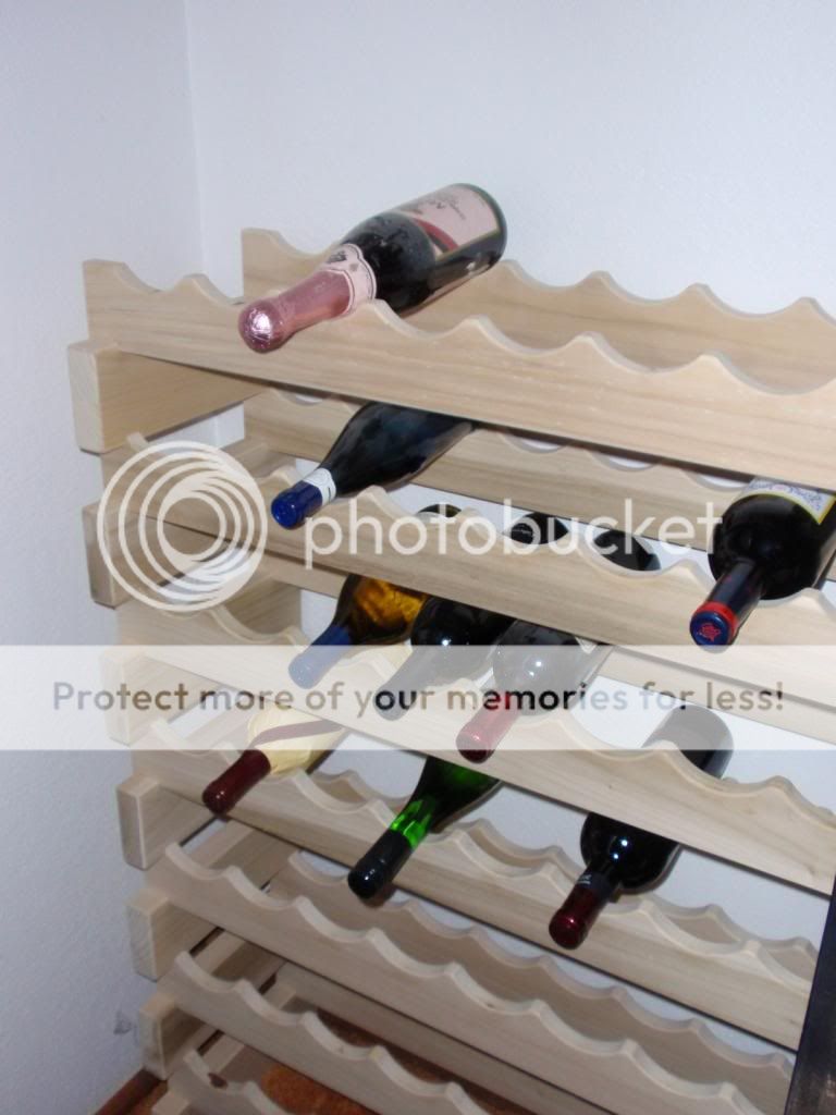 Wine rack construction ideas....