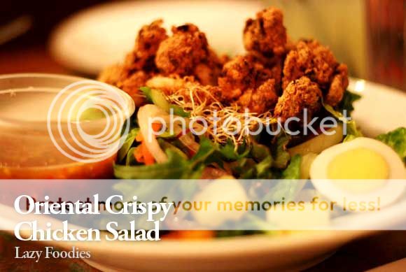 Oriental Crispy Chicken Salad
